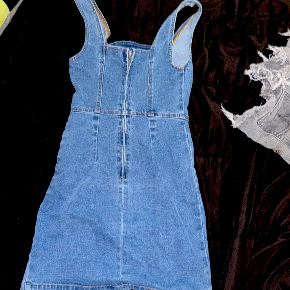 Denim dress